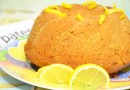 Бисквитный пирог с лимоном и анисом