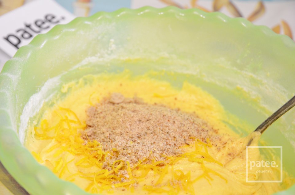 Бисквитный пирог с лимоном и анисом - Шаг 6