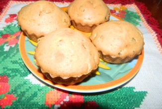 Кексы с изюмом