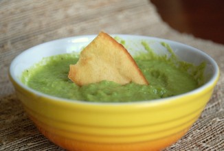 Гороховая подлива с васаби