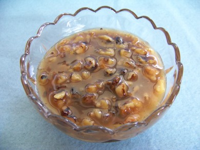 Рецепт Карамельный сироп с орехами