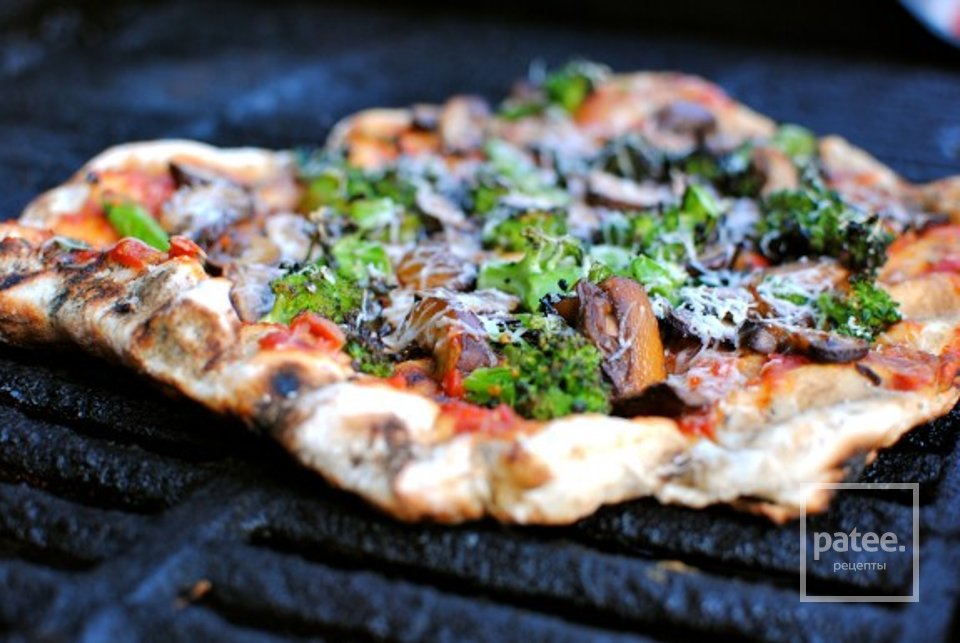 Летняя пицца на гриле - Шаг 8