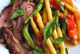 Стейки со стручковой фасолью