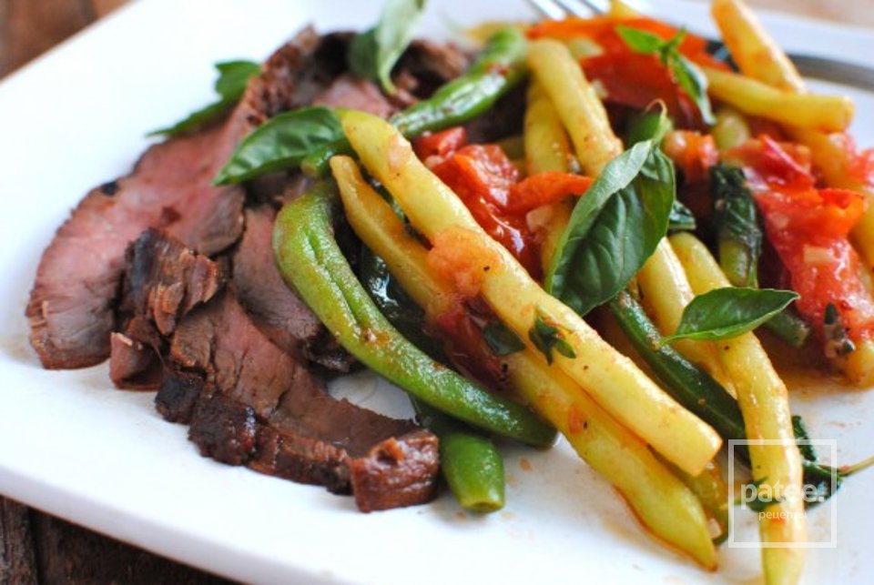 Стейки со стручковой фасолью - Шаг 9