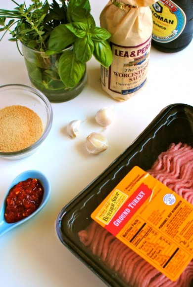 Бургеры с мясом индейки - Шаг 1