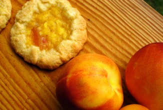 Персиковое печенье