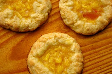 Персиковое печенье - приготовление