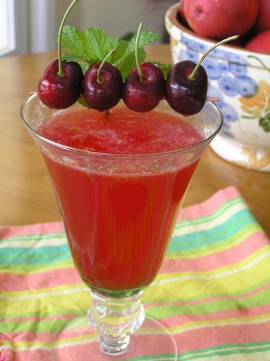 Вишневый коктейль из лаймового сока - Шаг 5