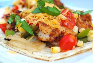 Фахитас с креветками