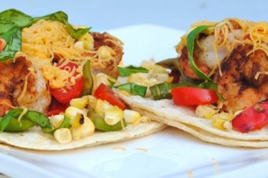 Фахитас с креветками - приготовление