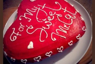 Торт ко Дню Влюбленных