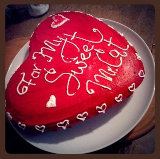 Торт ко Дню Влюбленных