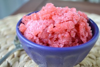 Клубничная гранита