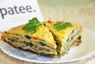 Лазанья из блинчиков