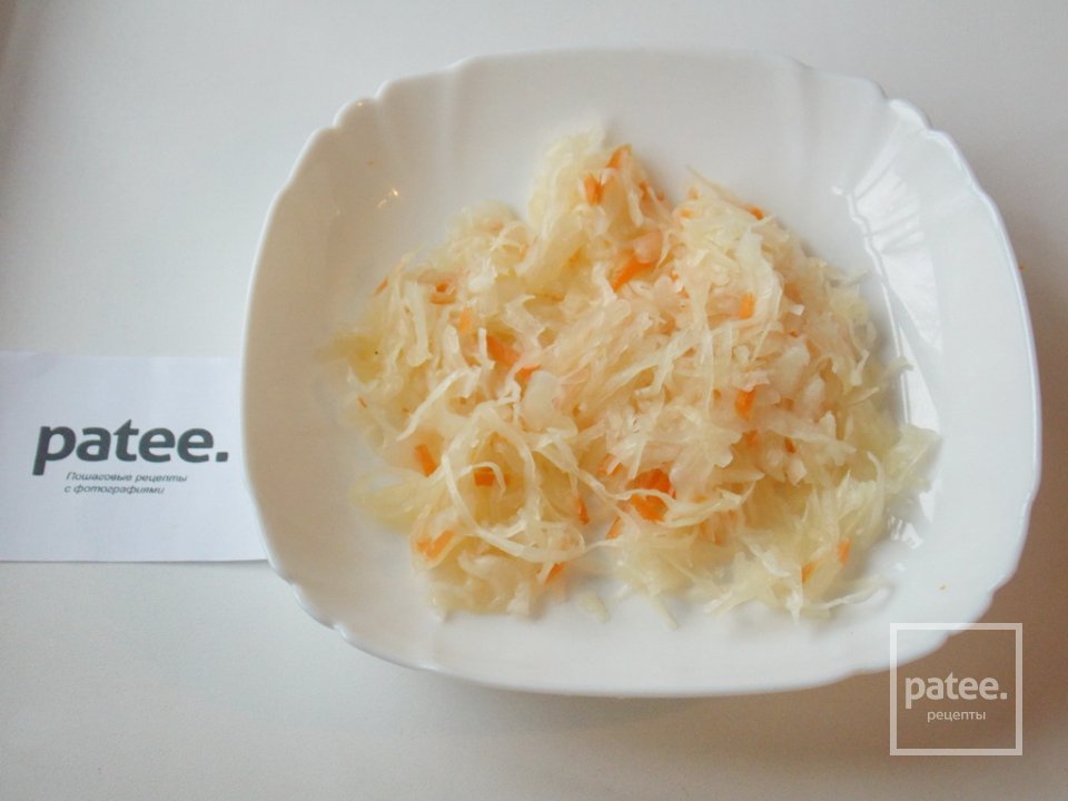 Винегрет с маринованными грибами - Шаг 8