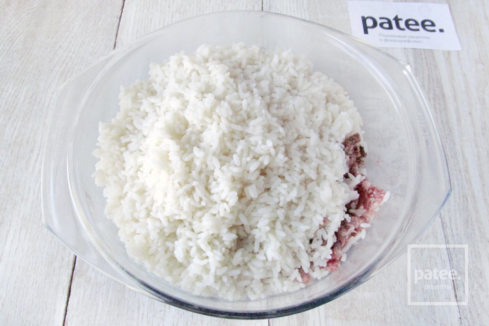 Перец, фаршированный свининой и рисом - Шаг 9