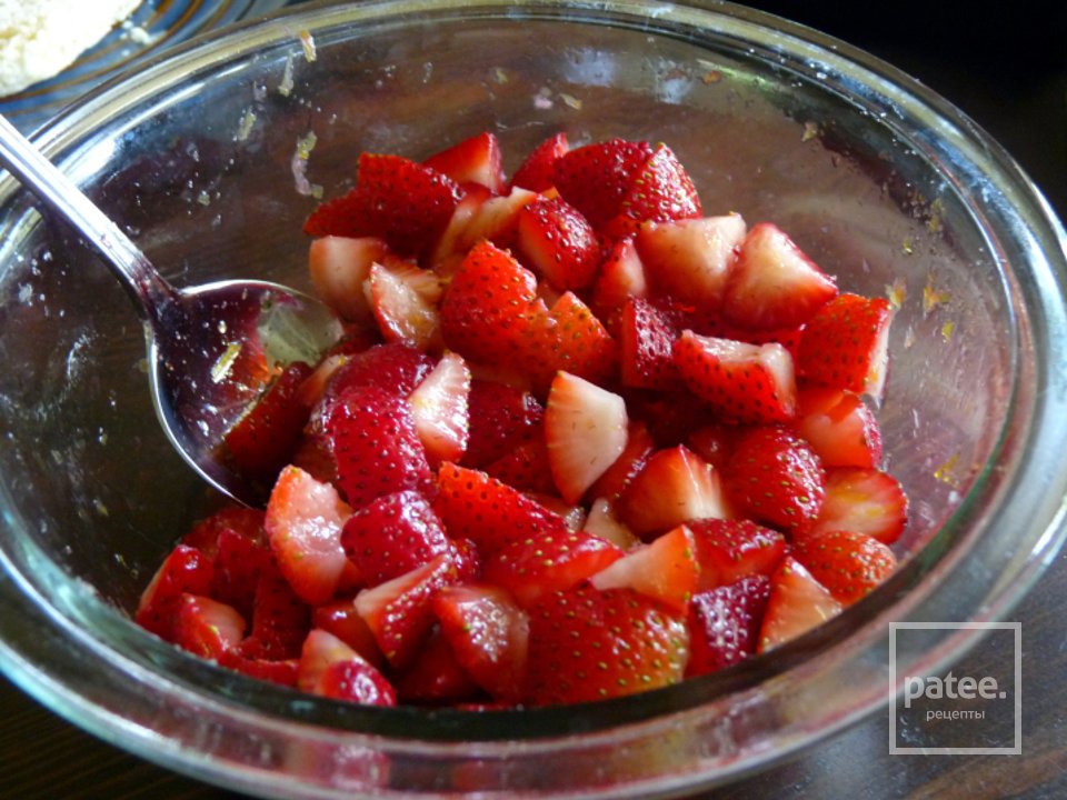 Печенье с клубникой и сливками - Шаг 17