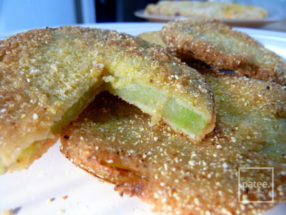 Зеленые помидоры в панировке - Шаг 8