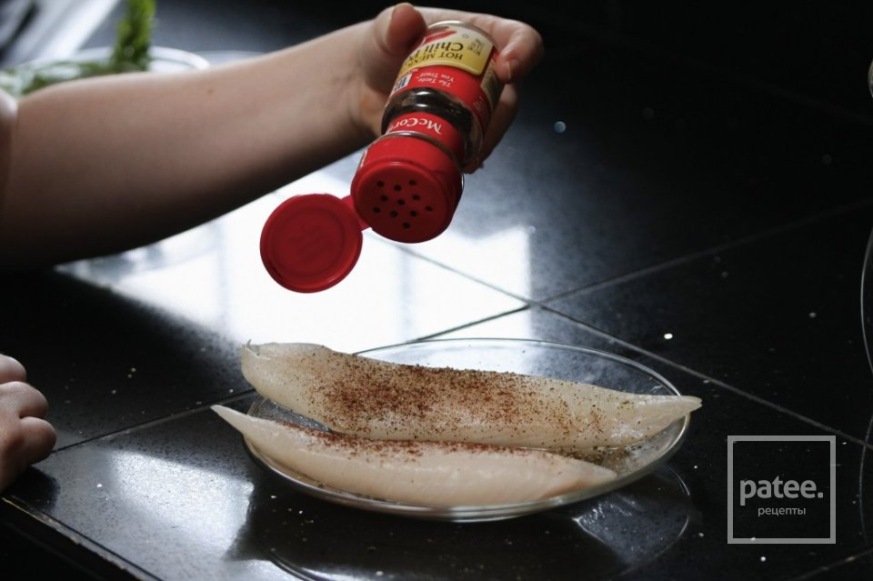 Тако с тилапией и фруктовой сальсой - Шаг 3