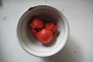 Клубничный шербет