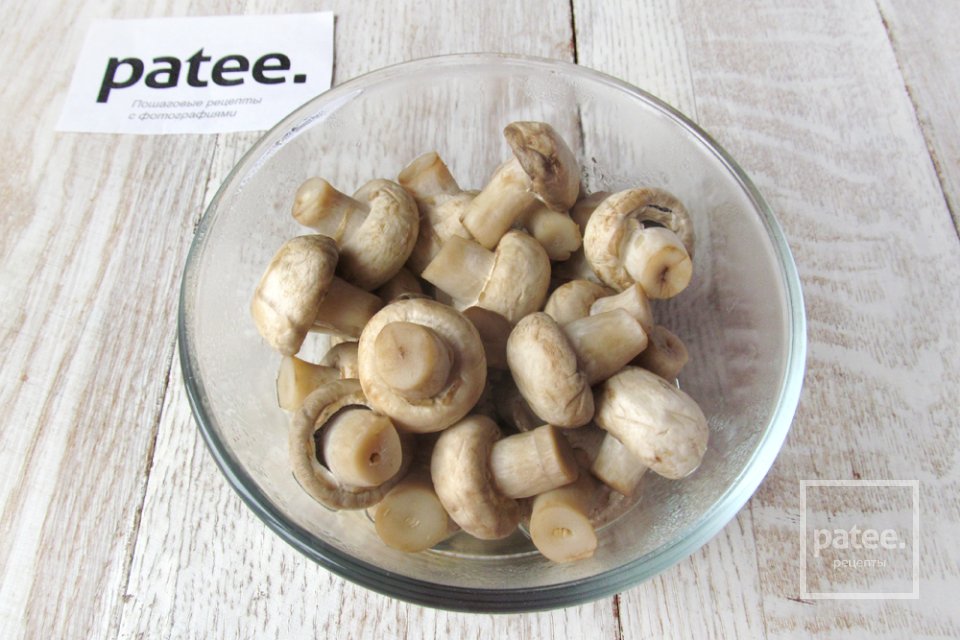 Быстрые маринованные шампиньоны - Шаг 10
