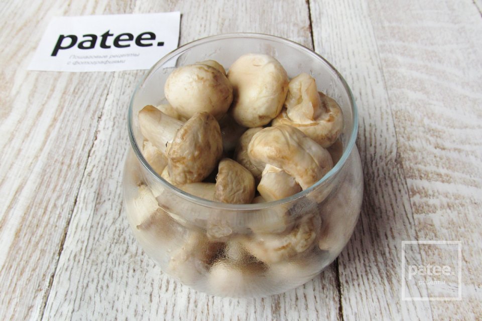 Быстрые маринованные шампиньоны - Шаг 13