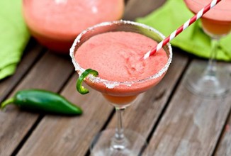 Арбузная маргарита с халапеньо