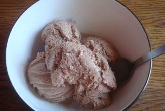 Мороженое с нутеллой