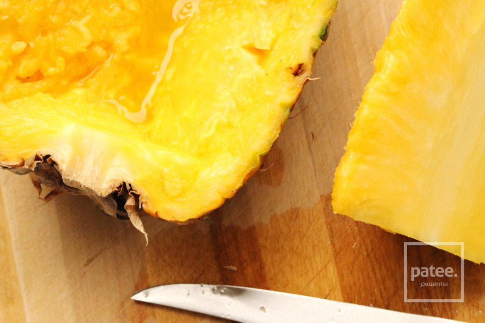 Фруктовый салат в ананасе - Шаг 3