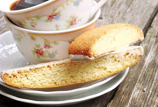 Лимонные бискотти