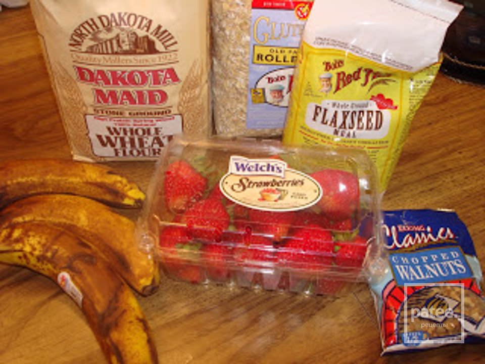 Банановый хлеб с клубникой - Шаг 4