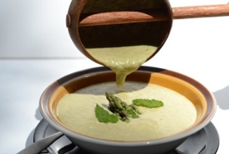 Суп-пюре из спаржи