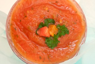 Арбузно-папаевый суп