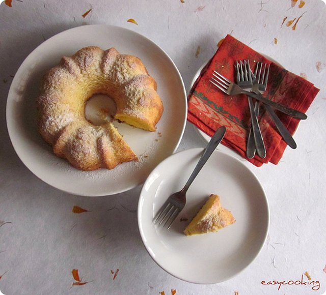 Апельсиновый кекс