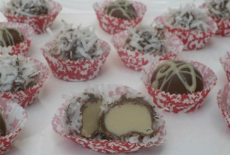 Кокосовые трюфели с ликером Бейлис