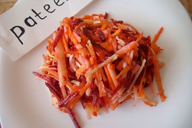 Салат "Метелка" - приготовление