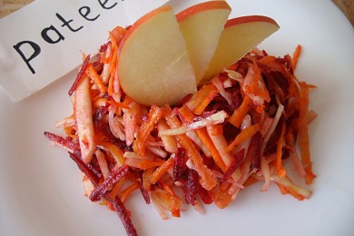 Салат "Метелка" - приготовление