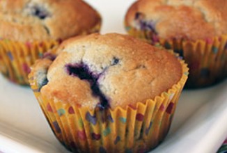 Вишневые маффины