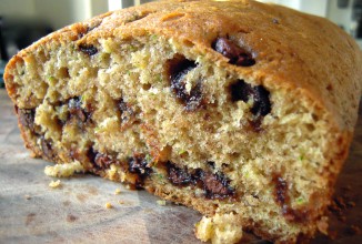 Кекс из цуккини с шоколадом