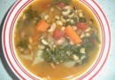 Овощной суп с бобами