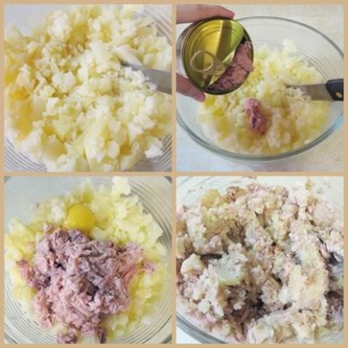 Тунцовые котлетки - Шаг 2