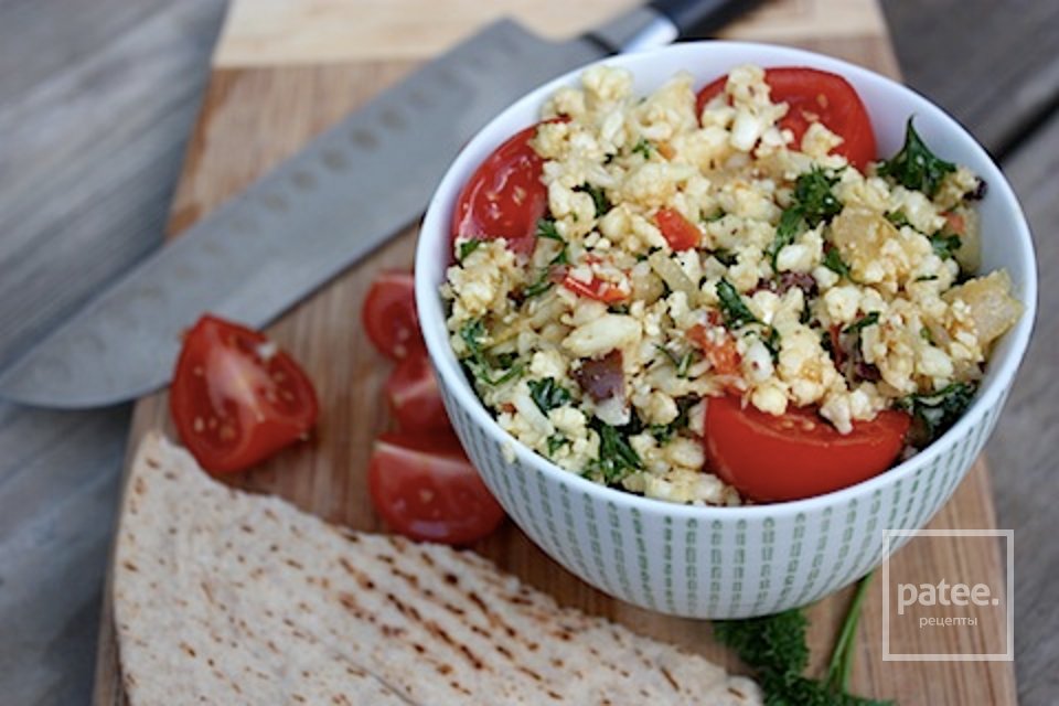 Салат из цветной капусты с помидорами - Шаг 7