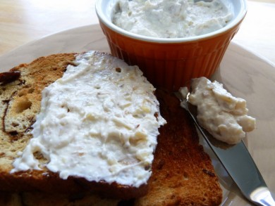 Рецепт Медово-сырный крем  с орехами
