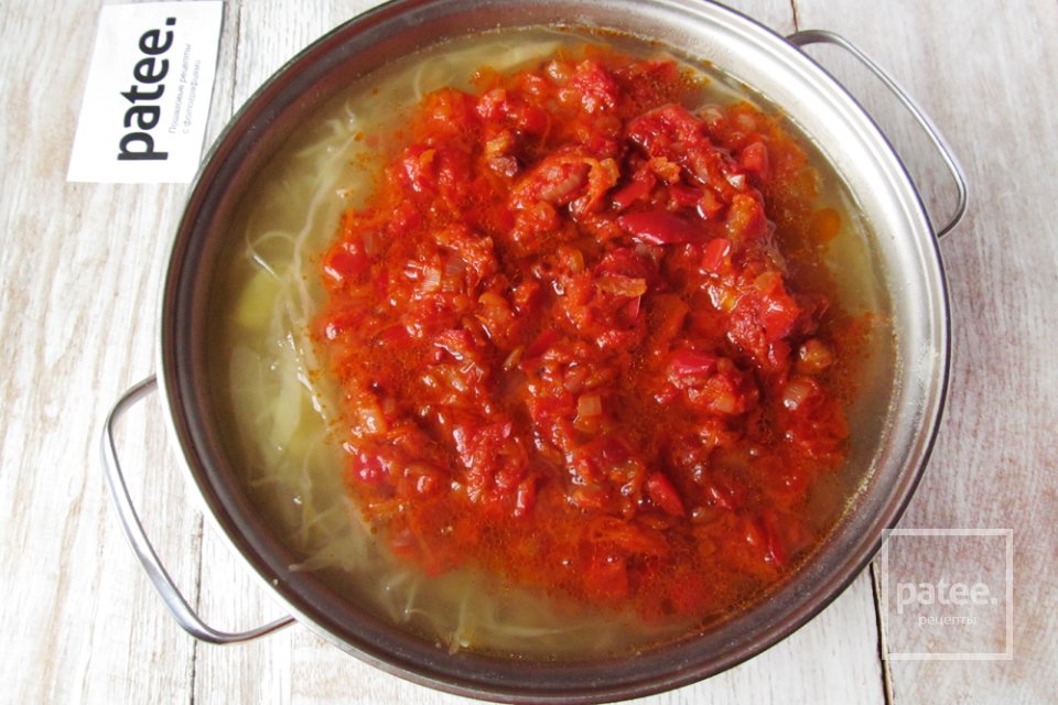 Щи домашние на бульоне - Шаг 19