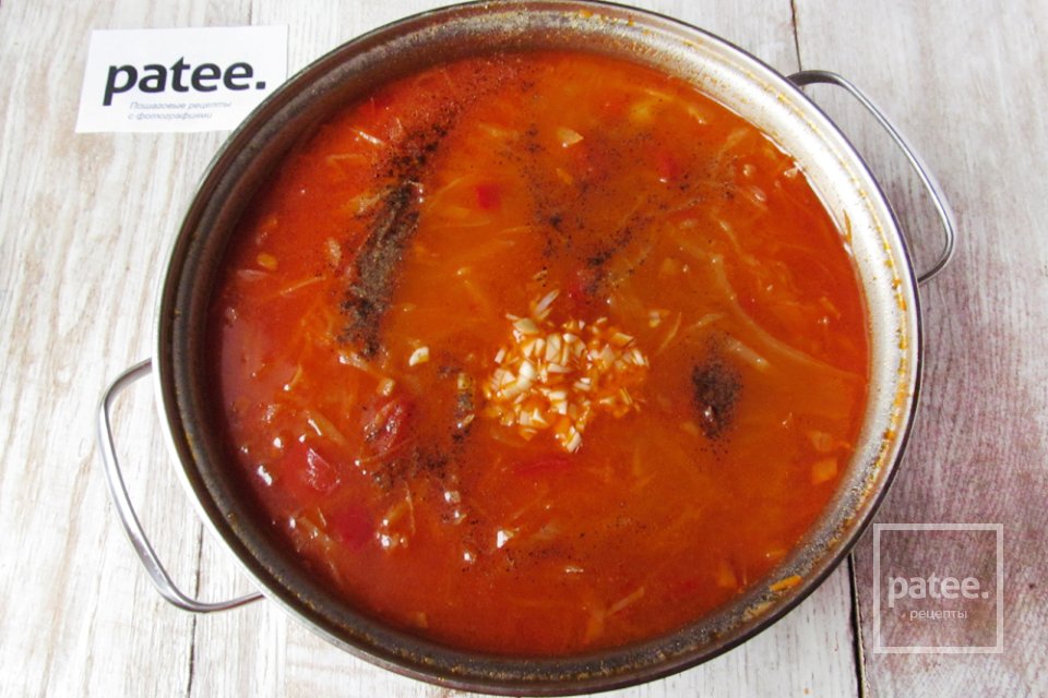 Щи домашние на бульоне - Шаг 22