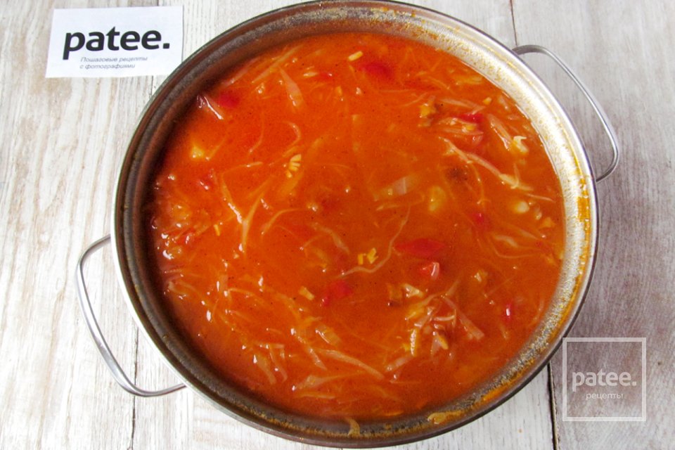 Щи домашние на бульоне - Шаг 23