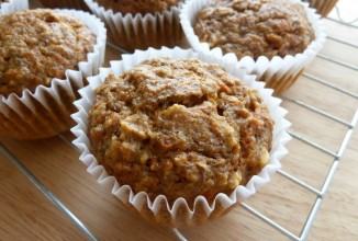 Овсяные кексы с морковью