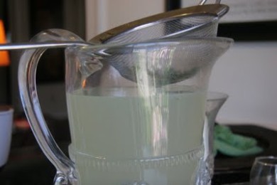 Лимонад с базиликом - приготовление