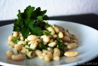 Салат из белой фасоли