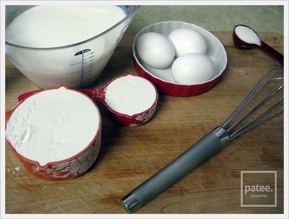 Французские блины - Шаг 1